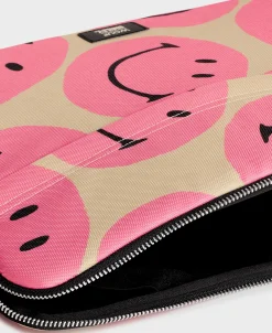 Housse Pour Ordinateur Portable Smiley® Rose 15" Et 16"